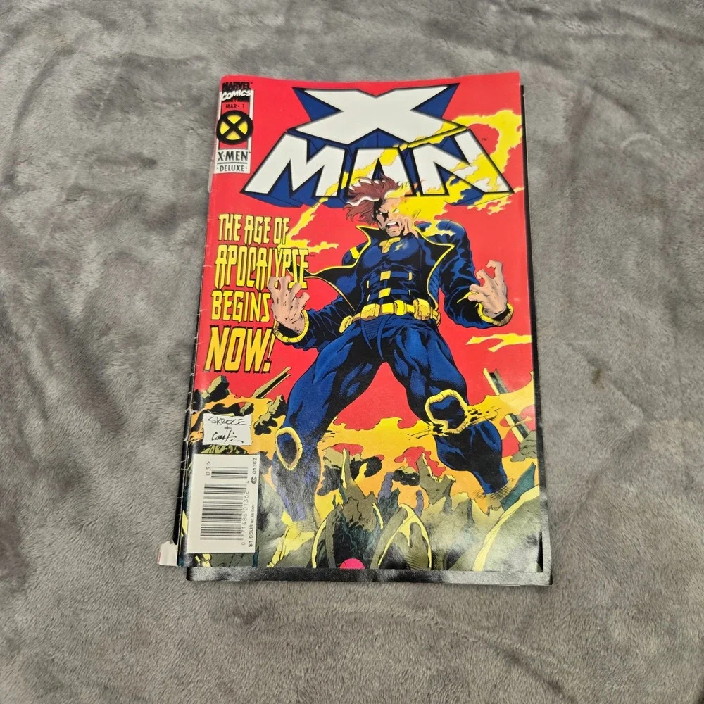 X-Man #1 Marvel Comics 1995 Deluxe Edition Age of Apocalypse Begins Jeph Loeb
